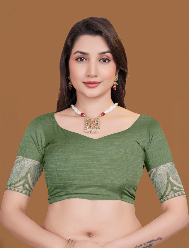 Self Design woven saree